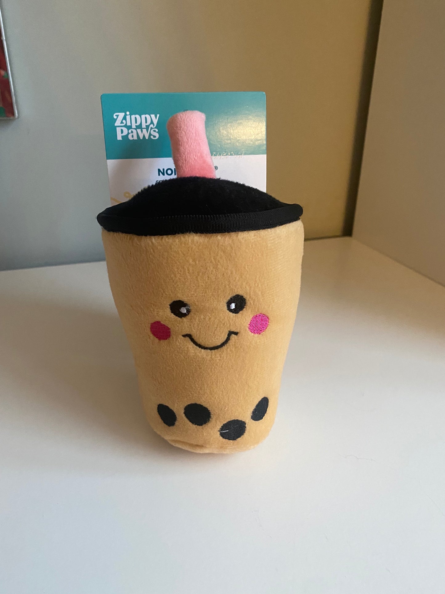 Zippypaws Boba Tea Plush Toy