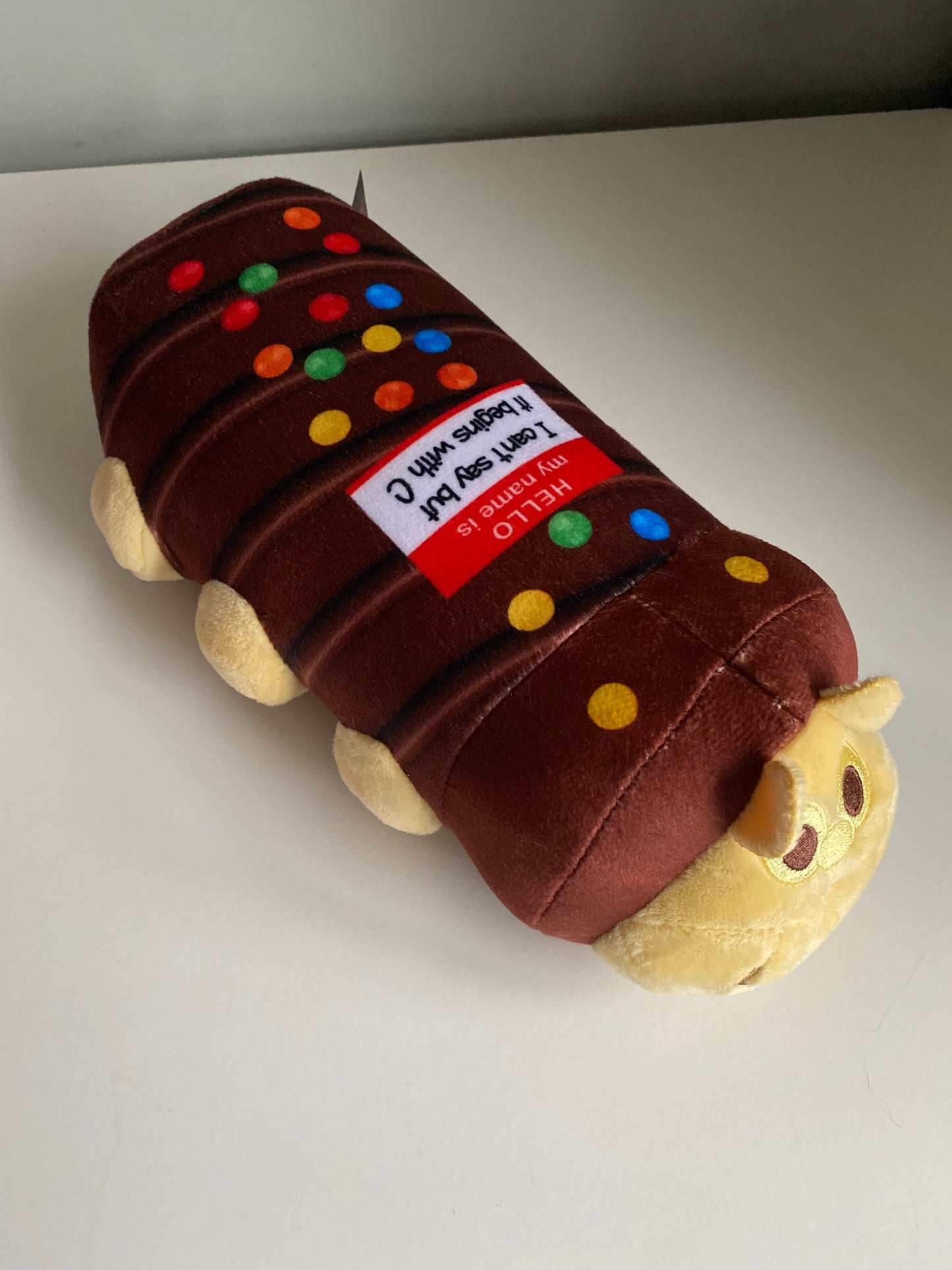 Caterpillar cake plush