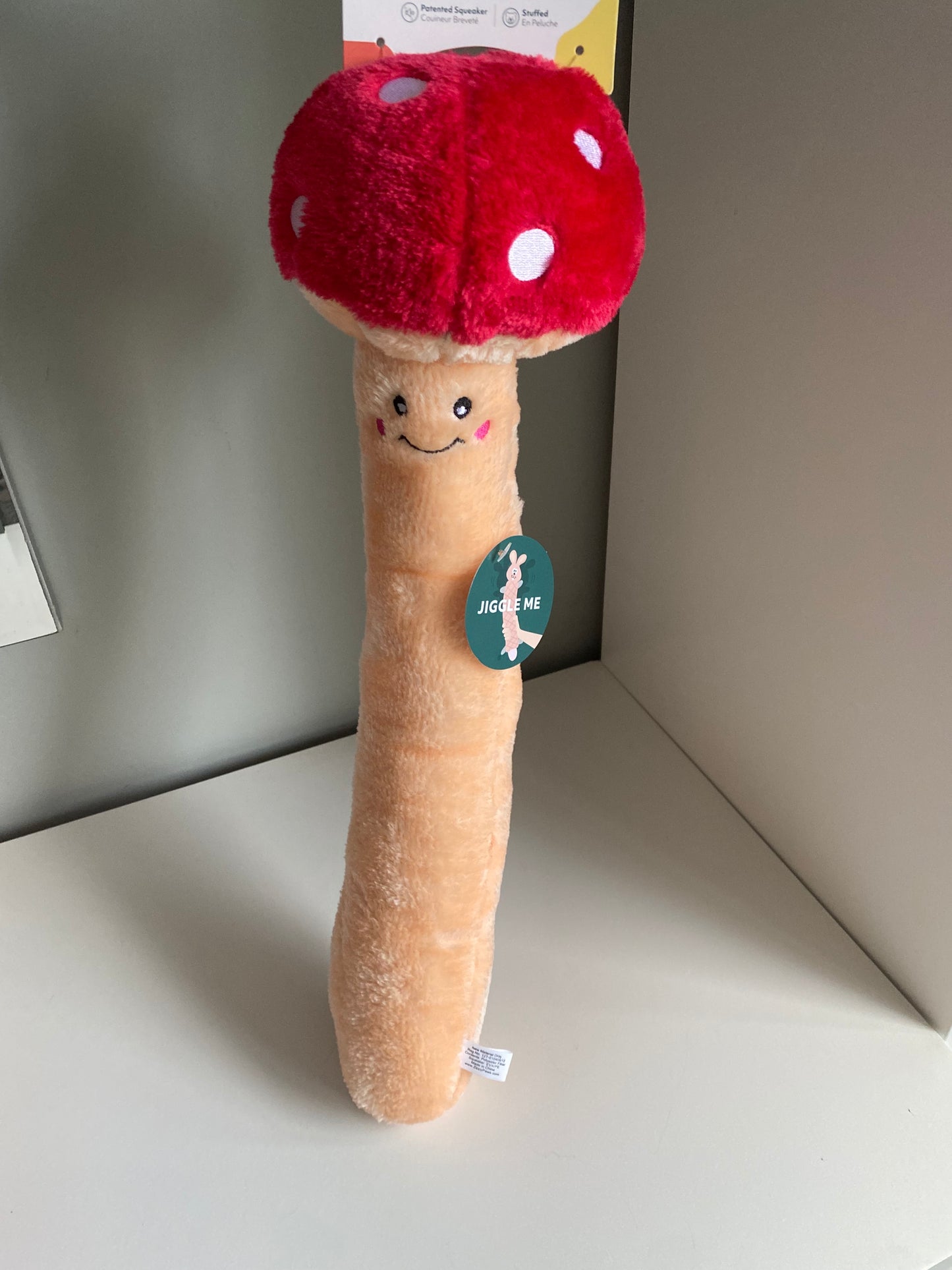 Zippypaws jigglerz Mushroom toy