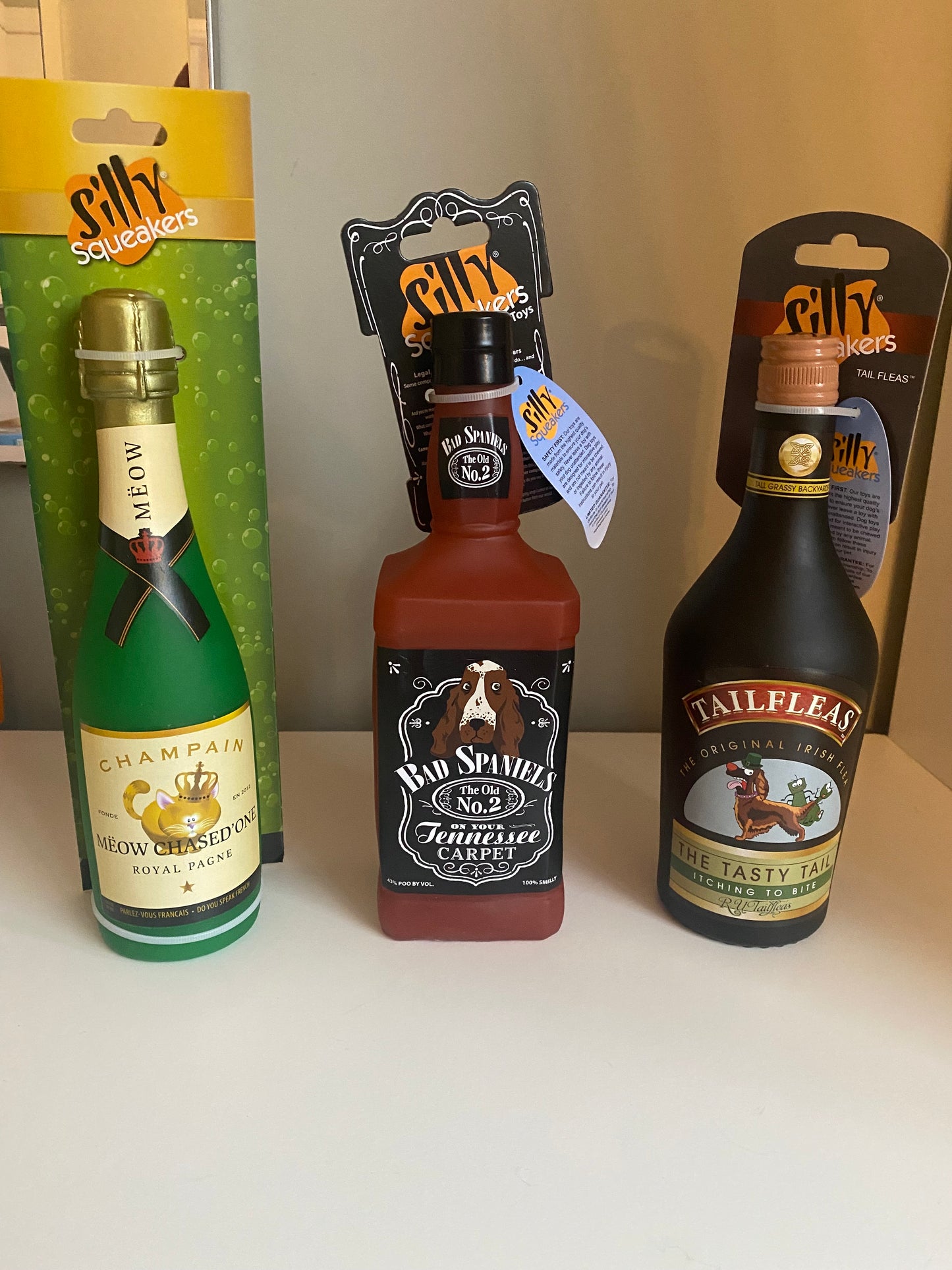 Squeaky alcohol Toy