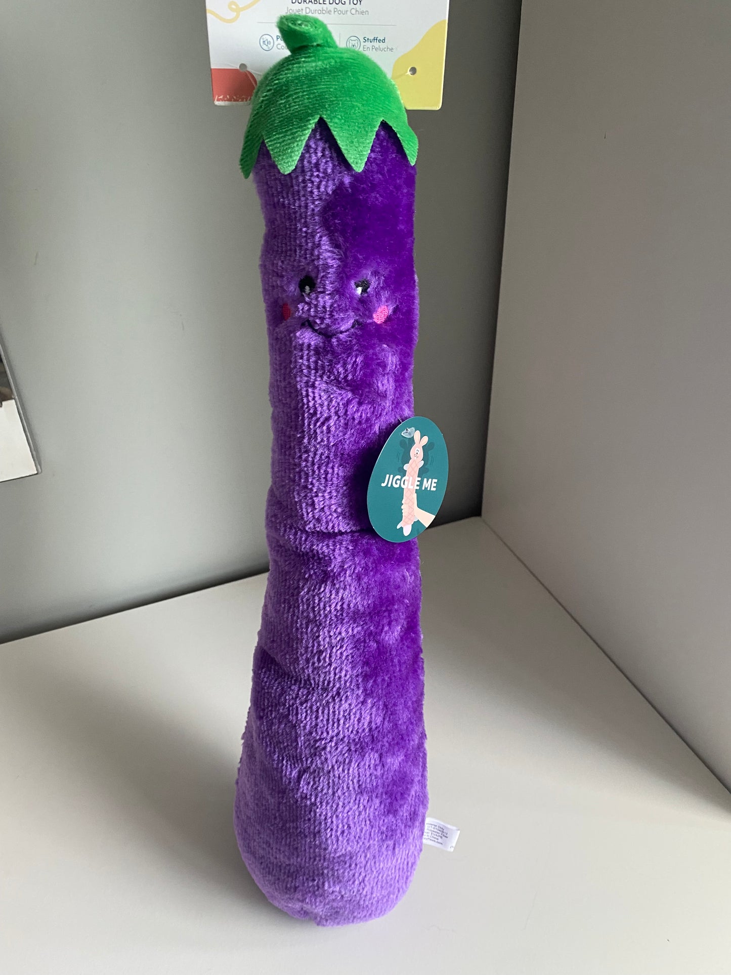 Zippypaws jigglerz aubergine toy