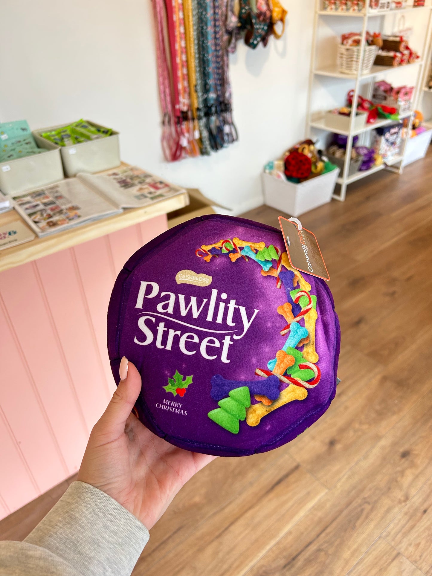 Pawlity street plush toy