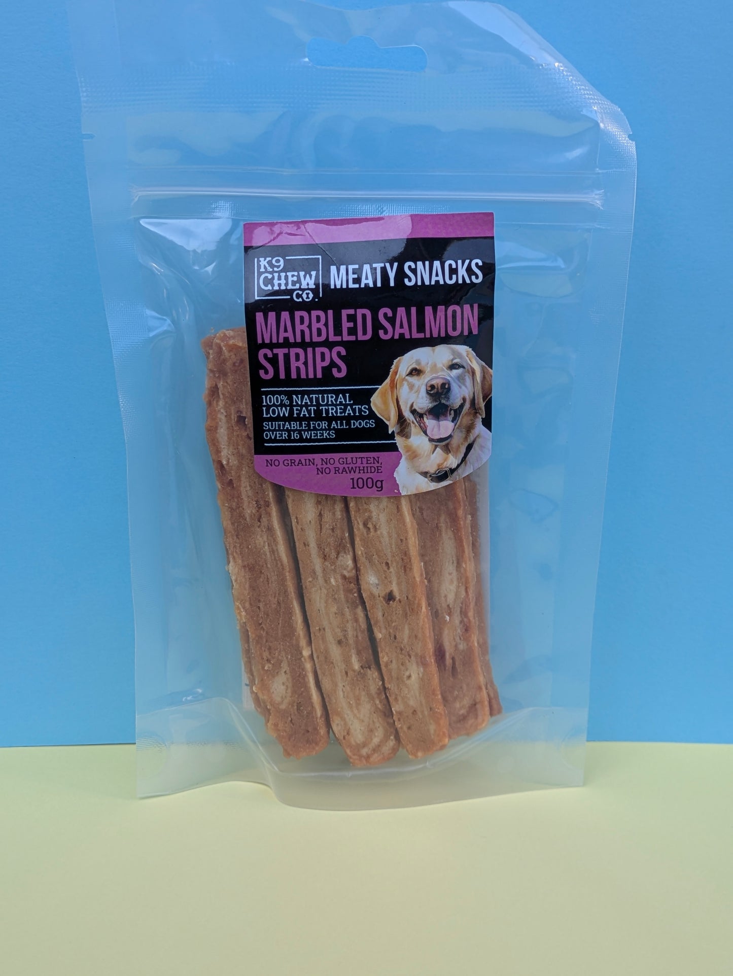 Marbled Salmon Strips