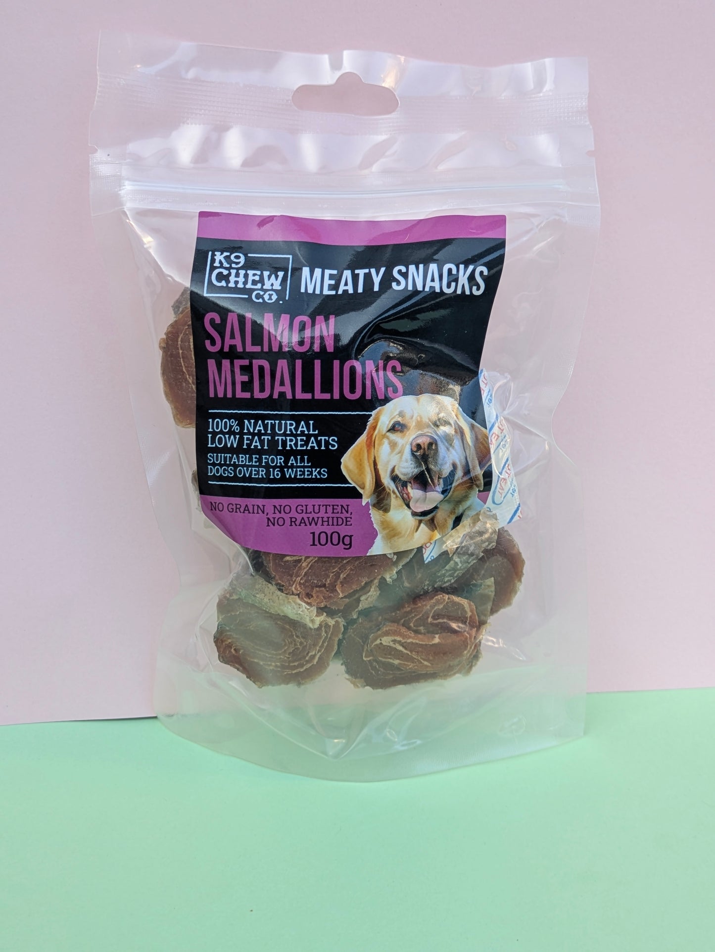 Salmon medallions - 100g
