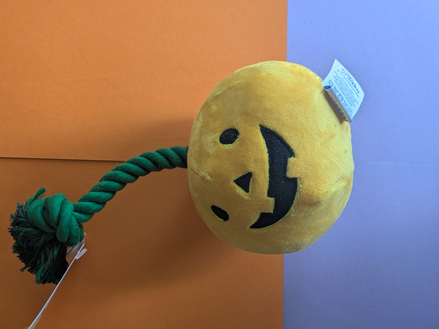 Halloween Pumpkin Rope Toy