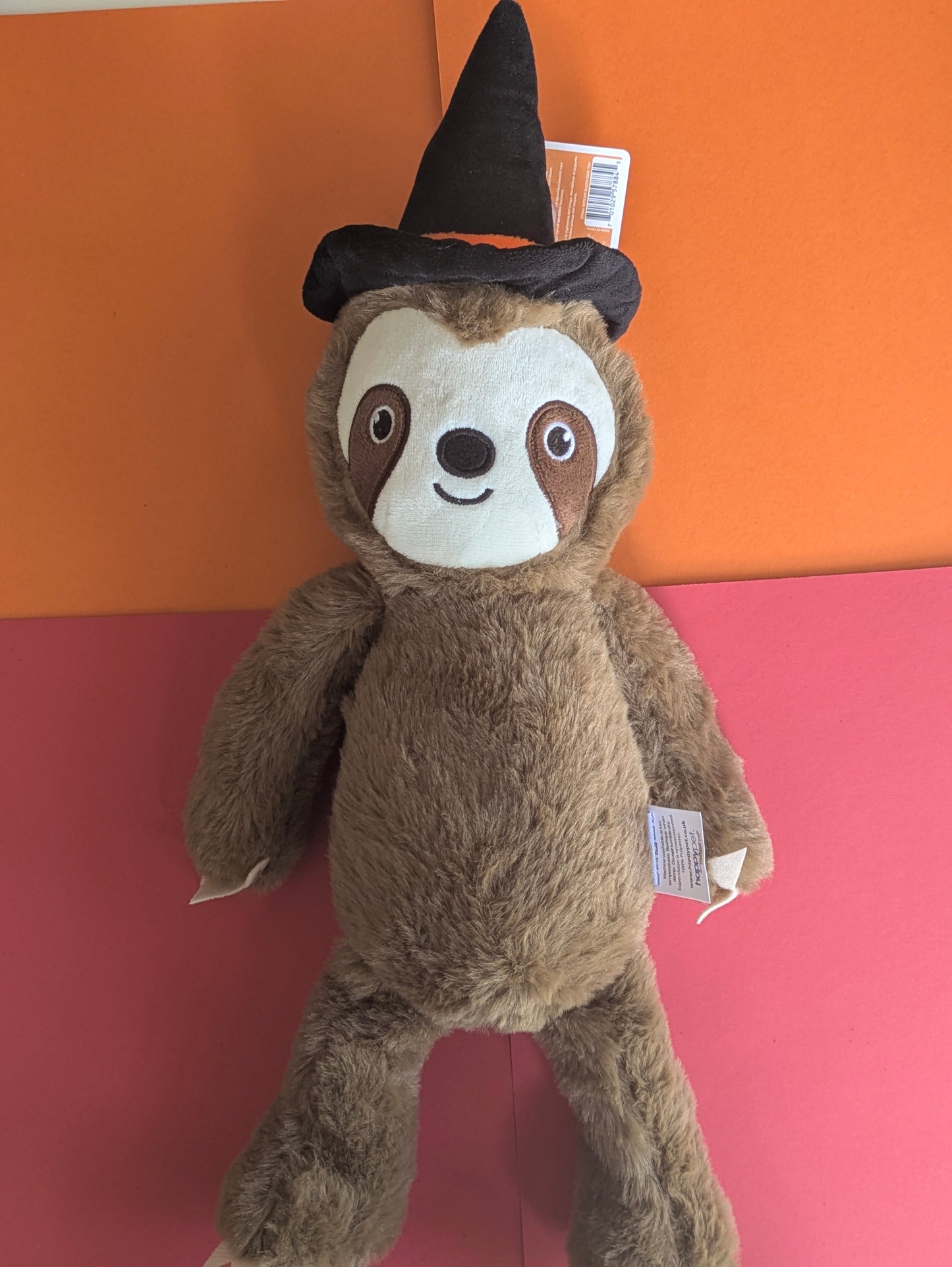 Halloween Witch Sloth Plush Toy