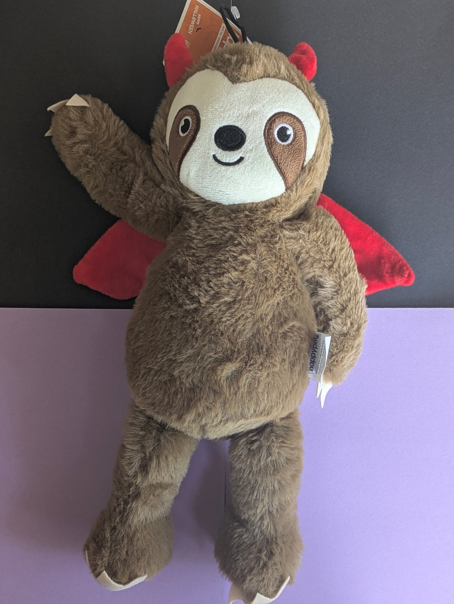 Halloween Devil Sloth Plush Toy