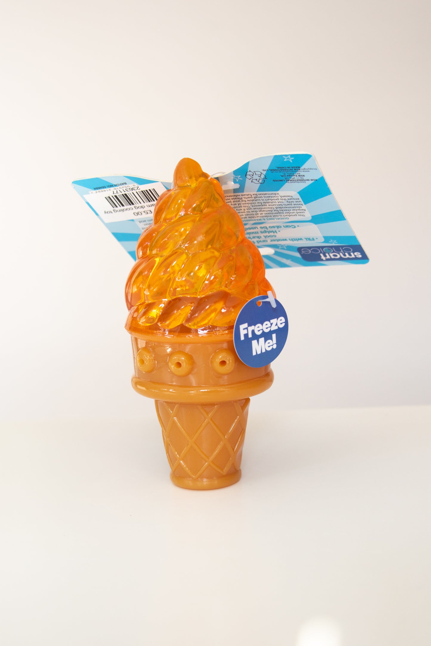 Ice cream dog cooling toy