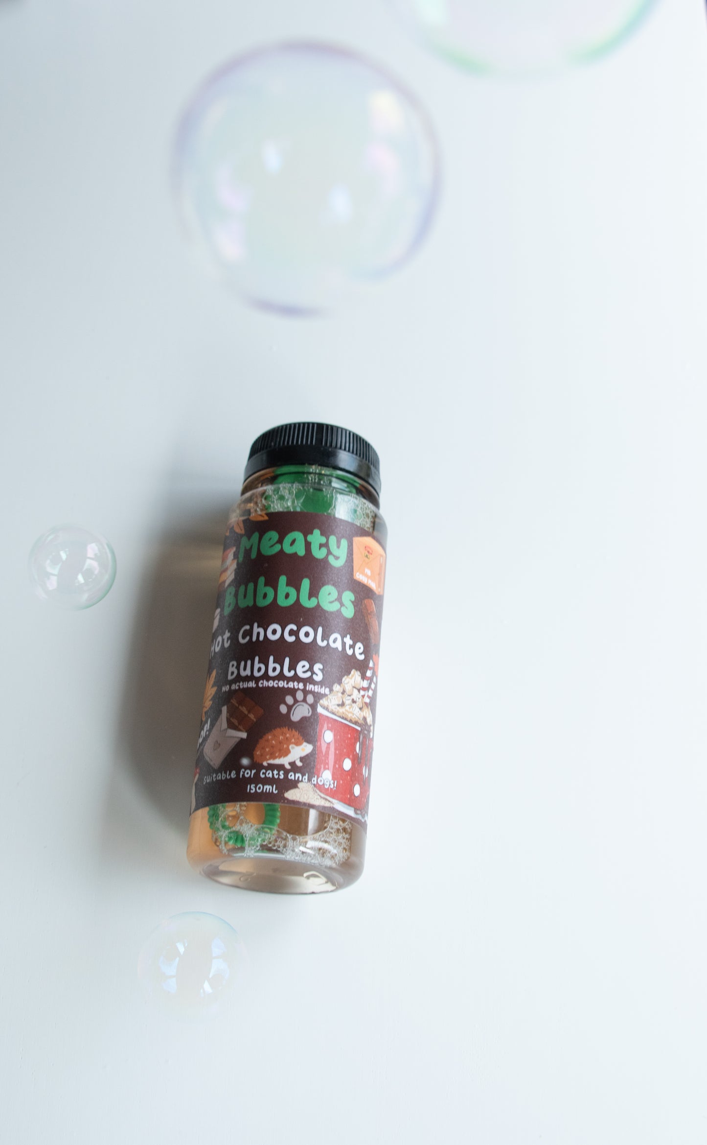 Hot chocolate meaty bubbles