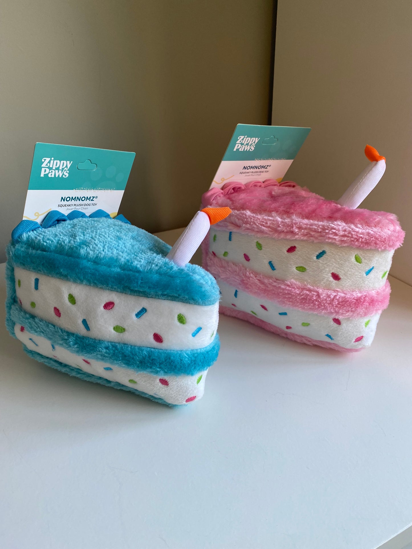 Zippypaws Birthday cake plush