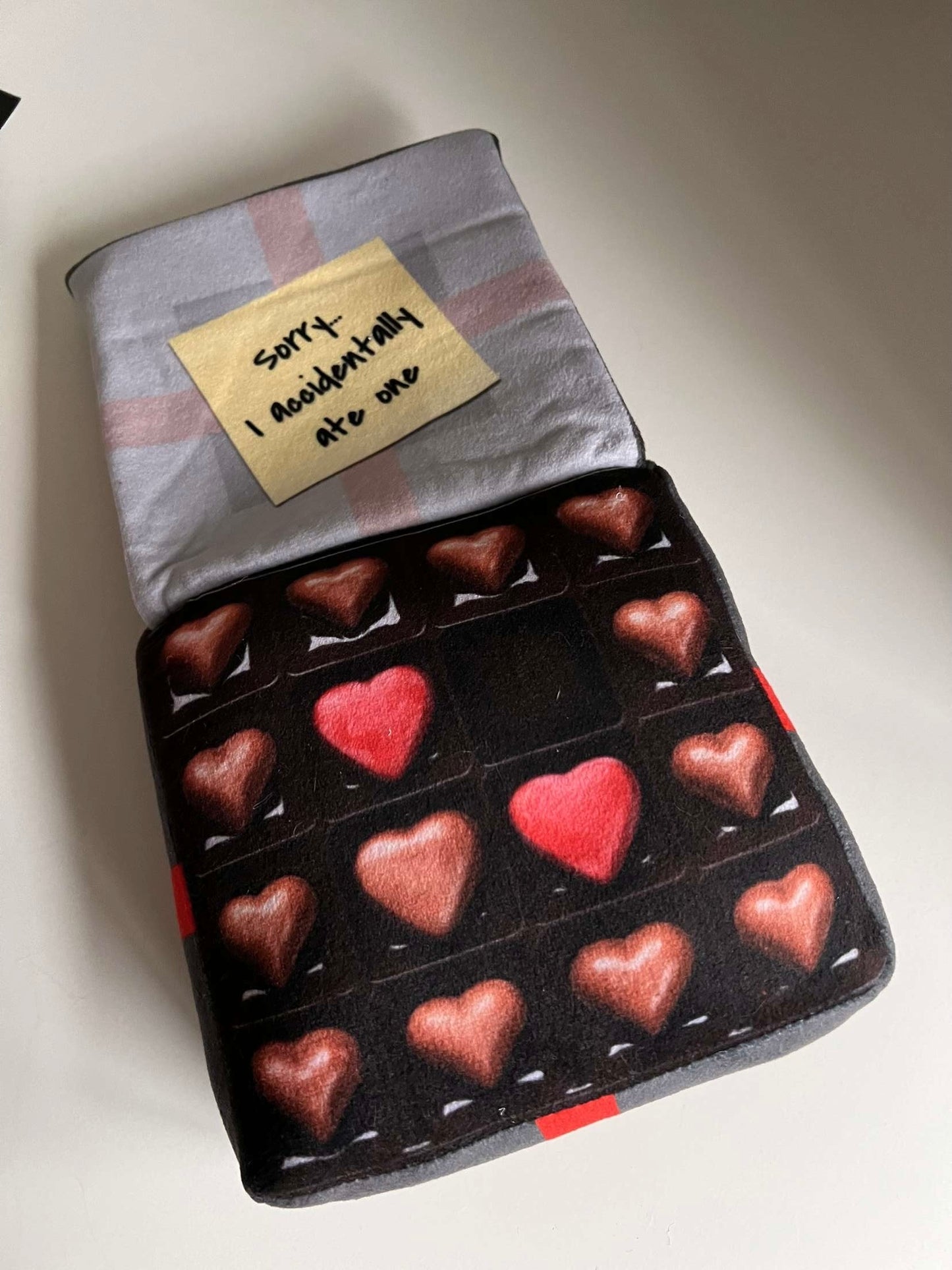 Box of chocolates plush