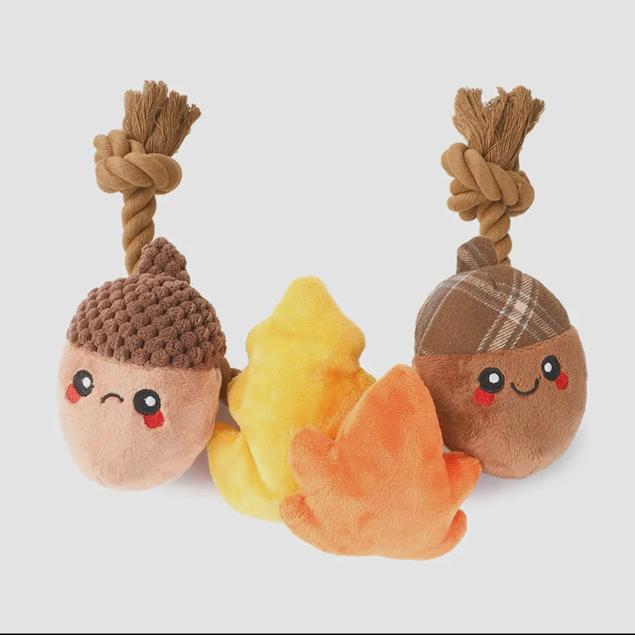 Hugsmart Acorn rope toy