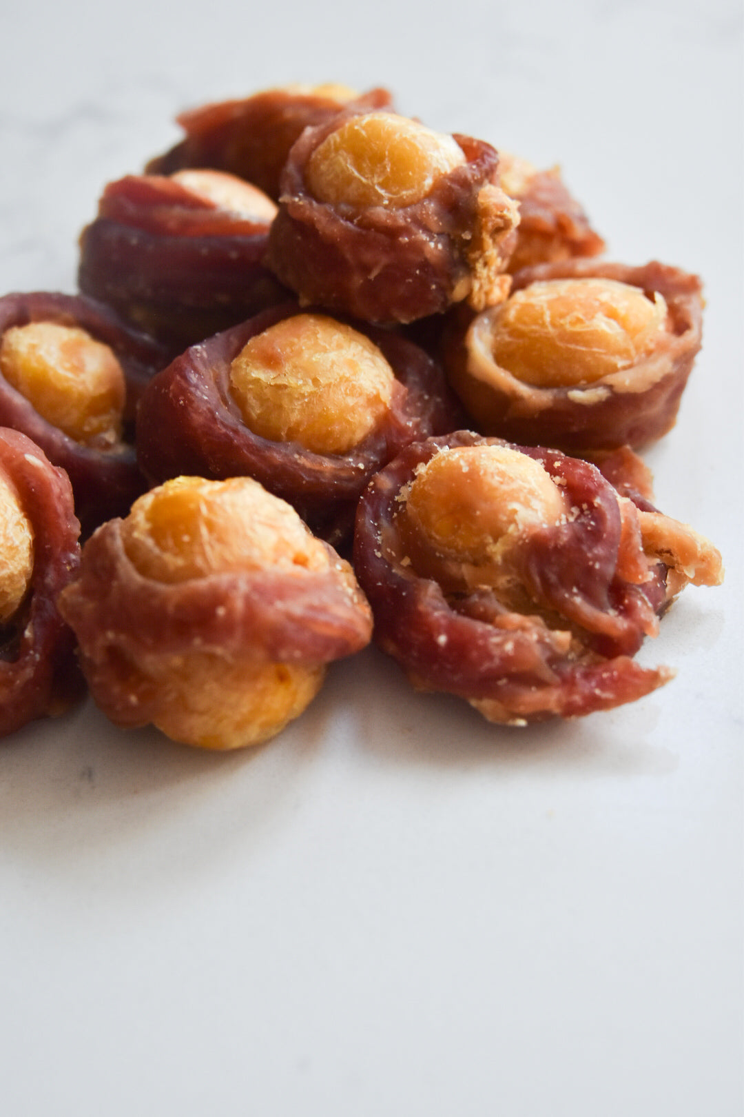 Duck Wrapped Egg Yolk