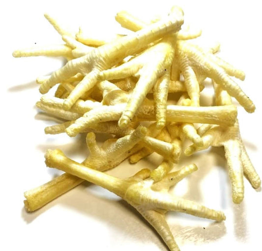 Chicken feet white