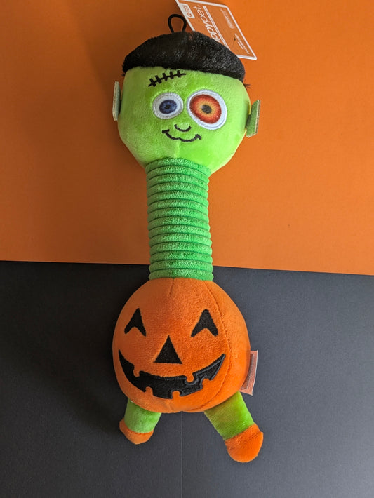 Halloween Long Neck Plush Pumpkin