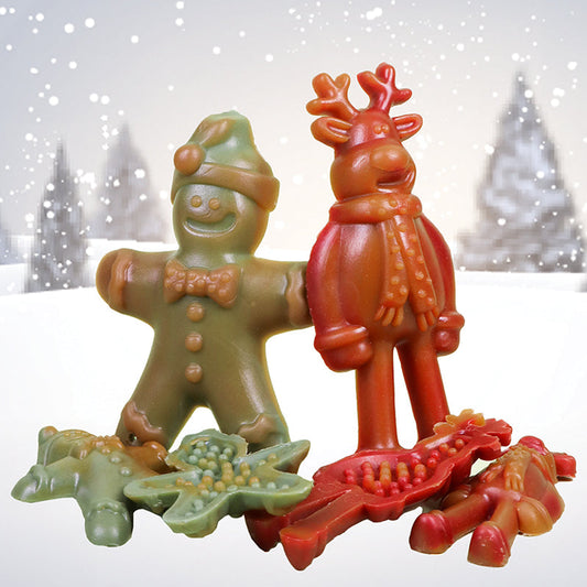 Veggie Snowman and Reindeer
