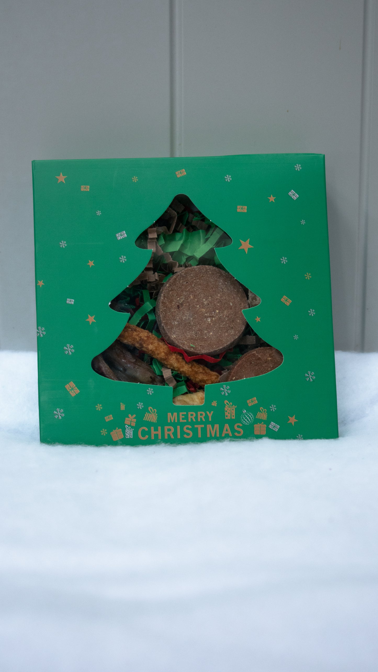 Christmas Dog Treats Gift Box - Large