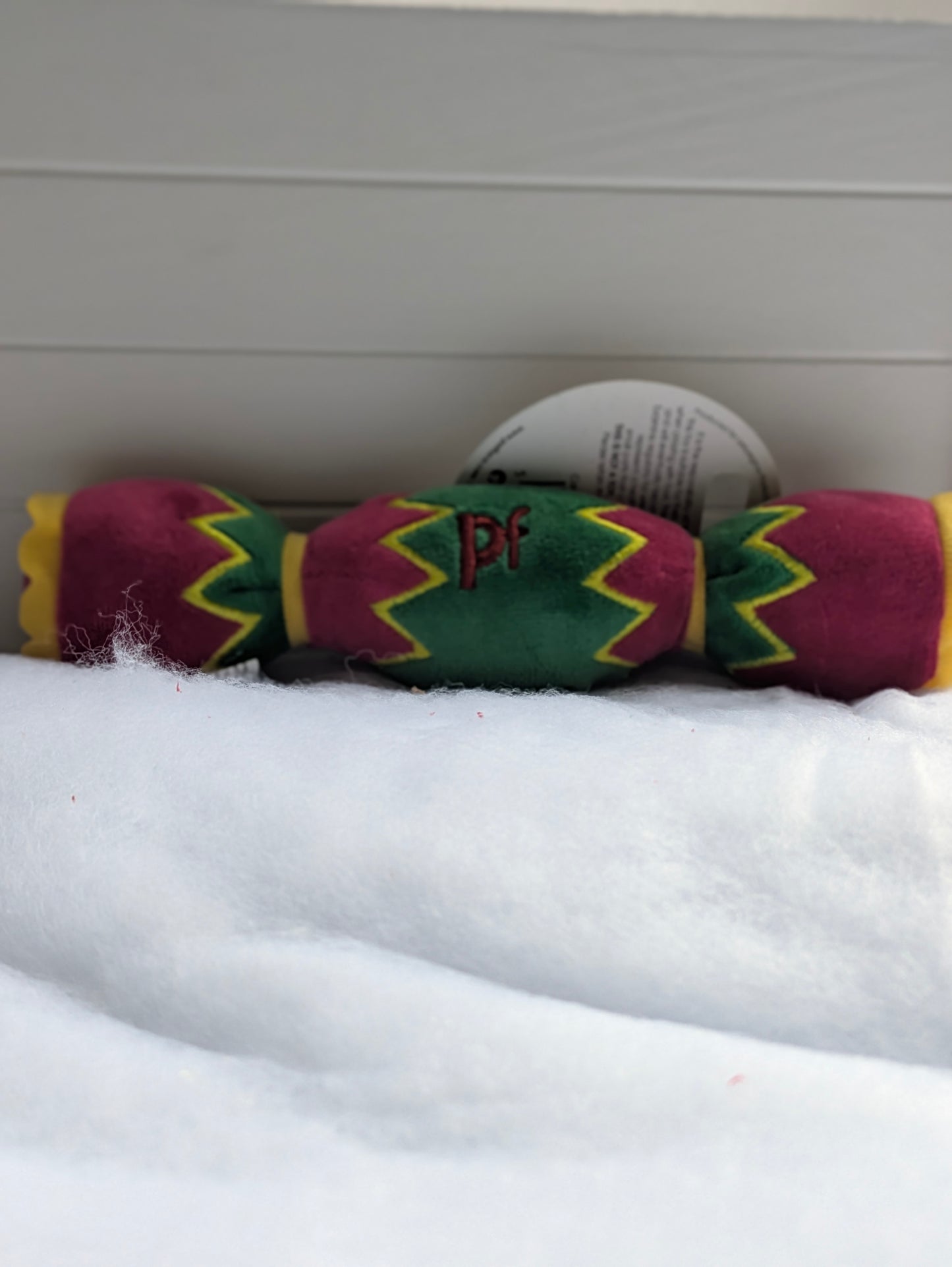 Cary Cracker Plush Dog Toy