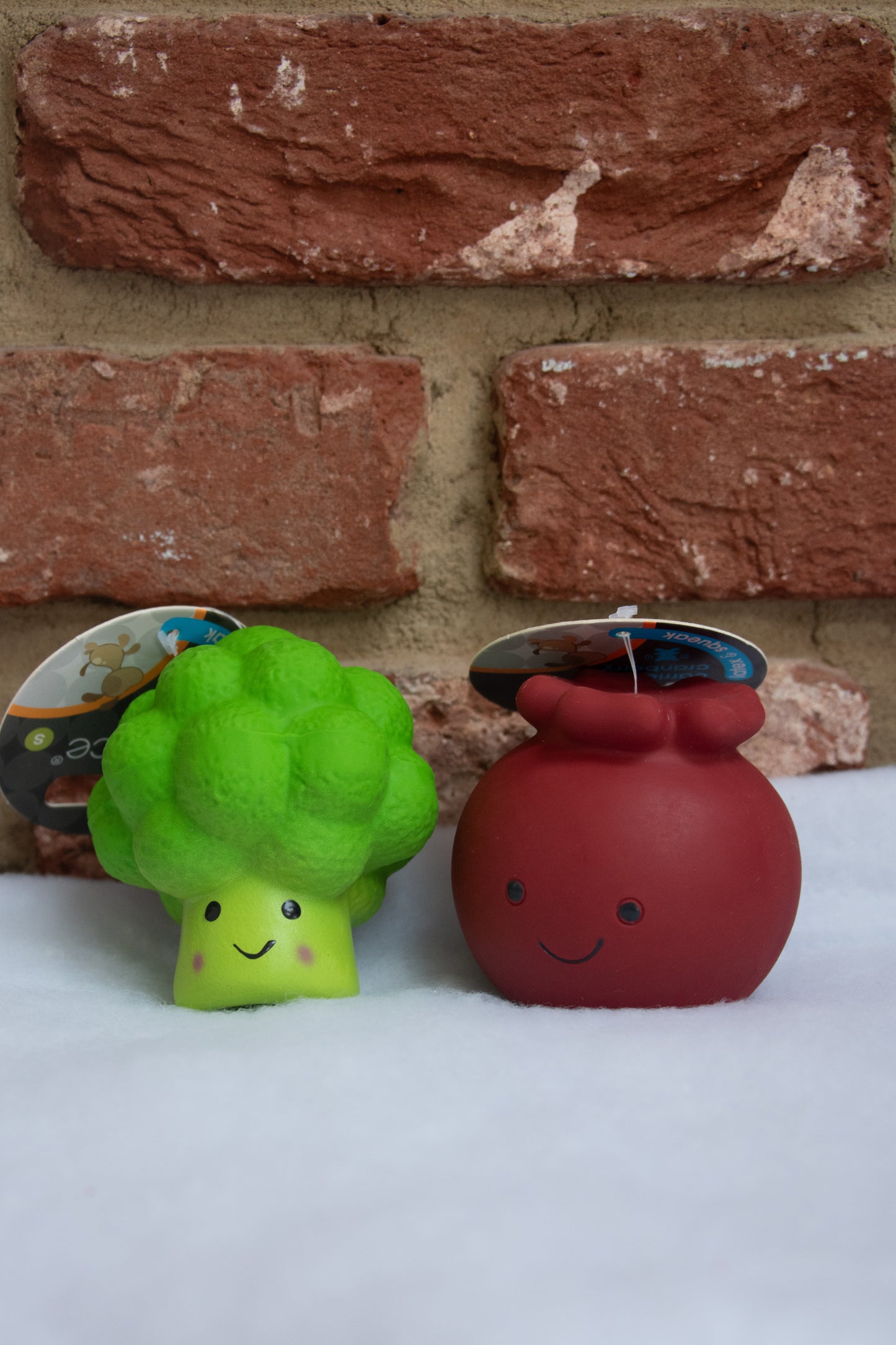 Latex Christmas Food Dog Balls