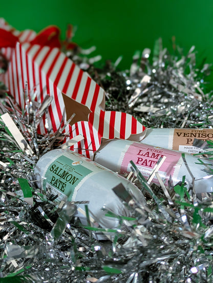Christmas Dog Pate Crackers