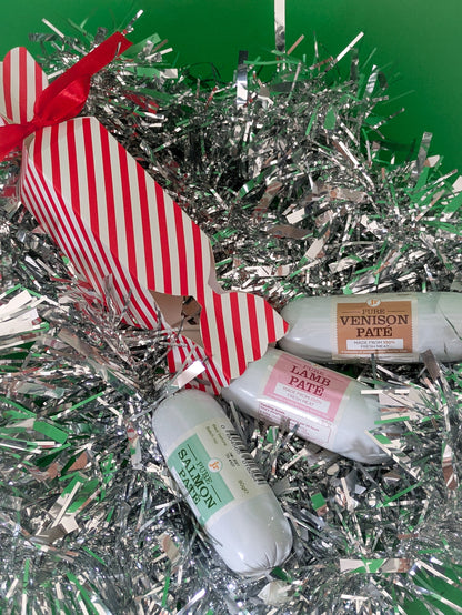 Christmas Dog Pate Crackers